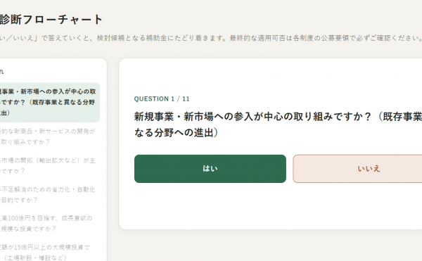 補助金診断